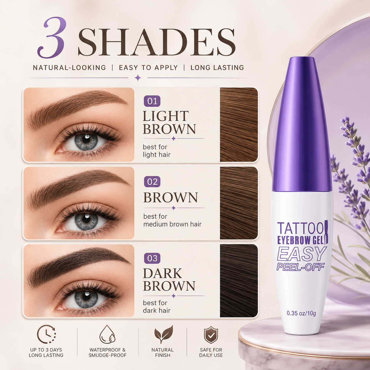 Wake Up With Perfect Brows – Lasts Up to 3 Days