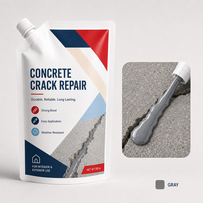 💥 Cracked Concrete? Fix It Fast — 200G/Bag | Save 50% Today!