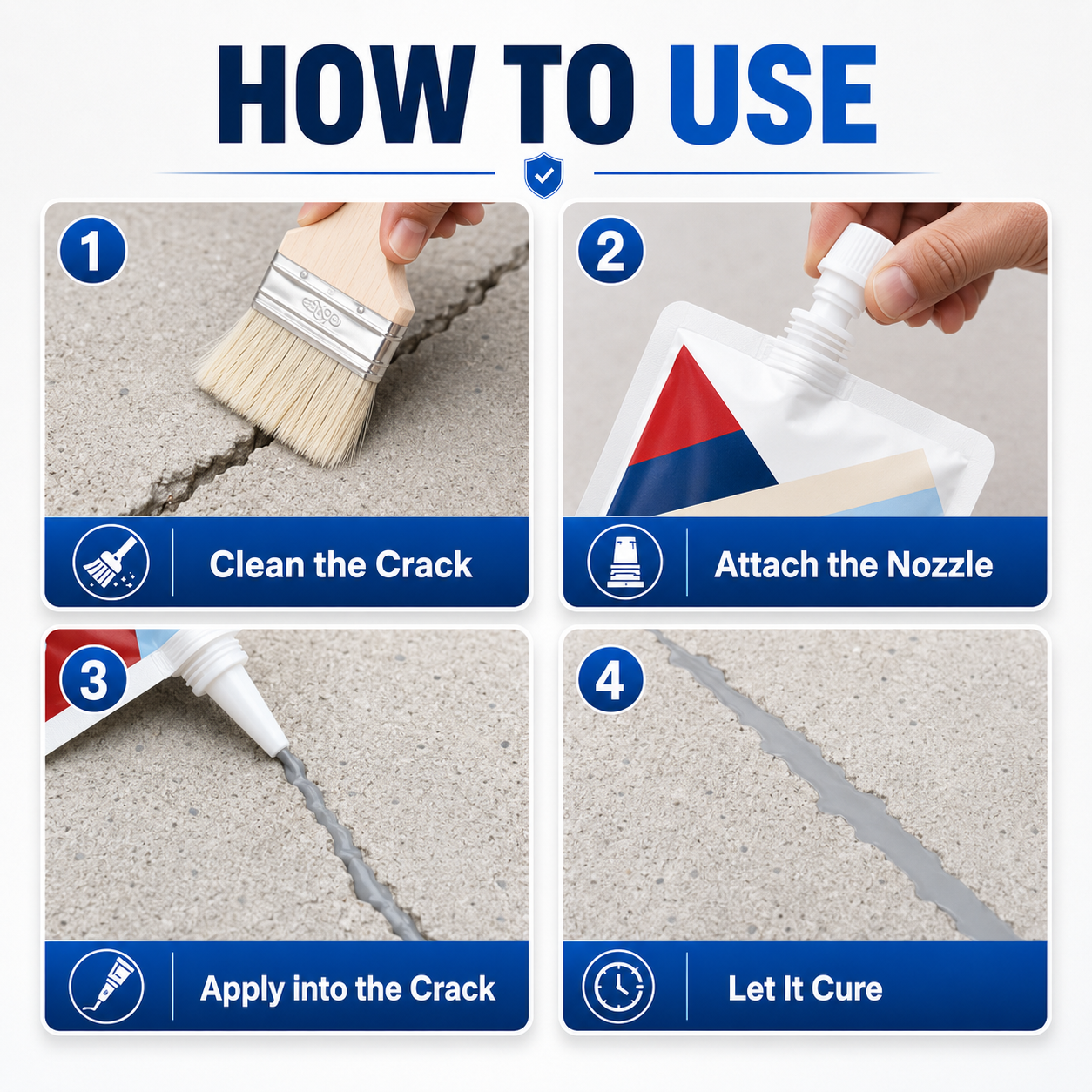 💥 Cracked Concrete? Fix It Fast — 200G/Bag | Save 50% Today!