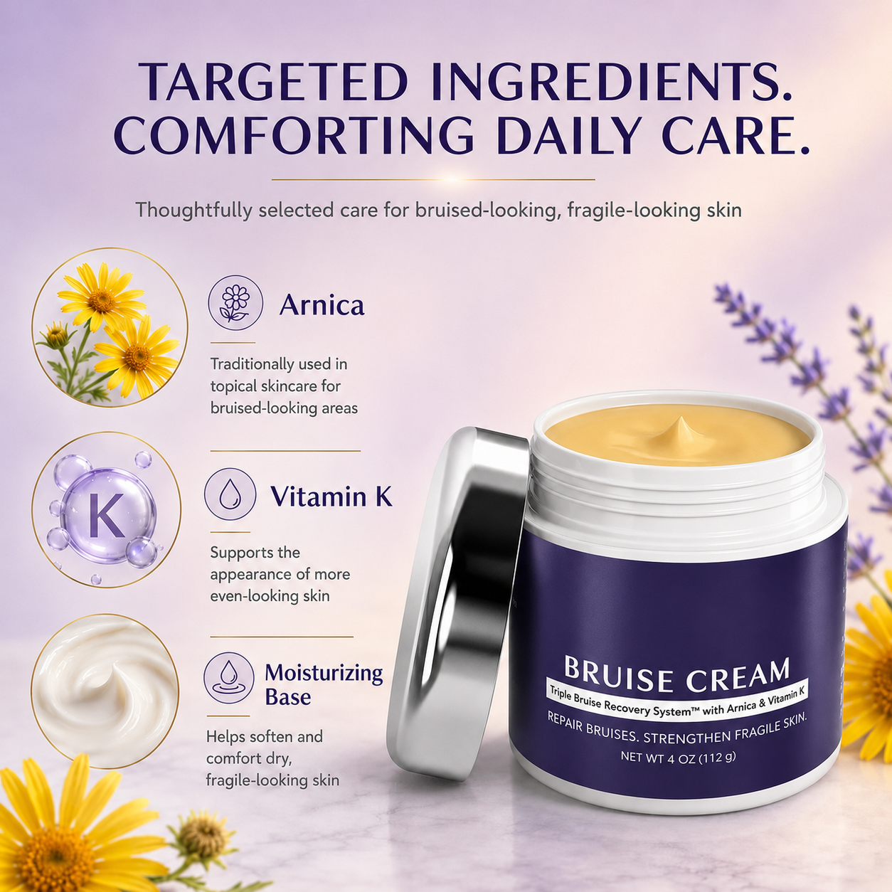 Bruise Repair & Skin-Strengthening Cream – Monthly Subscription Formula for Continuous Skin Recovery