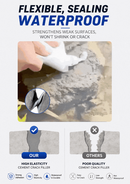 💥 Cracked Concrete? Fix It Fast — 200G/Bag | Save 50% Today!