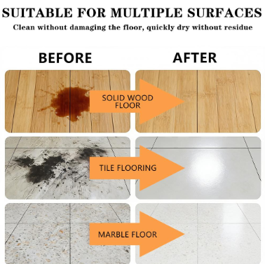 Floor Cleaning Tablets available in lemon or mint scent eco-safe materials remove grime and odors effectively dries quickly with no residue for all household floor cleaning