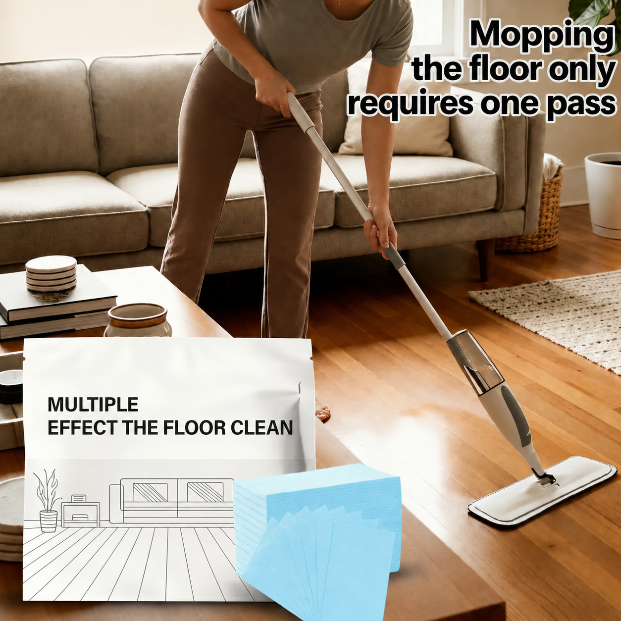 Last Day-Buy 1 Get 1 Free💙Mild Scent Household Multipurpose Floor Cleaner with Antibacterial, Deodorization & Polishing