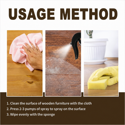 BUY 2 GET 1 FREE🔥Natural Beeswax Wood Care Polishing Spray