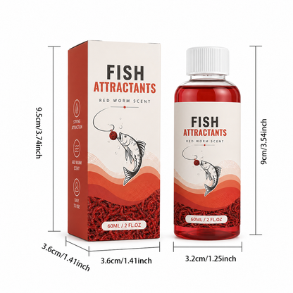 Fish Attractants. Concentrated Fishingomnrehensive Rait Fast Nesting Red Worm Liquid Thick Fishy Bait Opening Agent