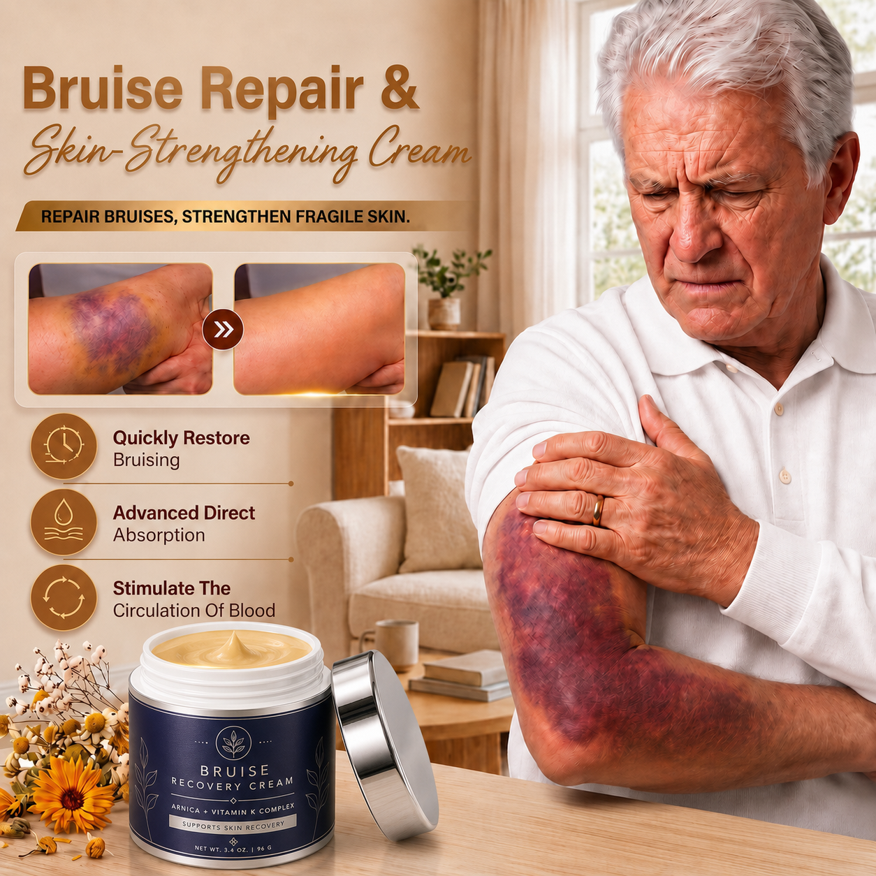 Bruise Repair & Skin-Strengthening Cream