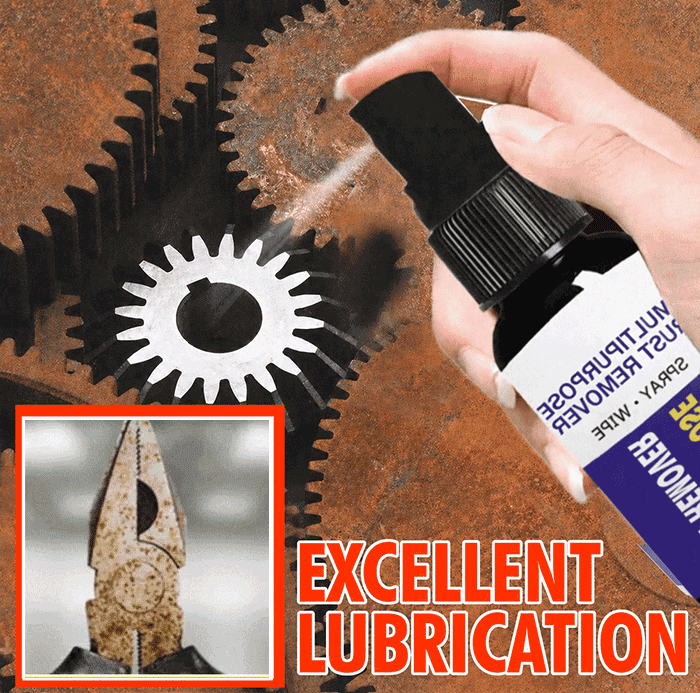 🔥Last Day-Buy 1 Get 1 Free🔥Heavy-Duty Rust Remover Spray for Metal – Multi-Purpose Fast-Acting Rust Cleaner