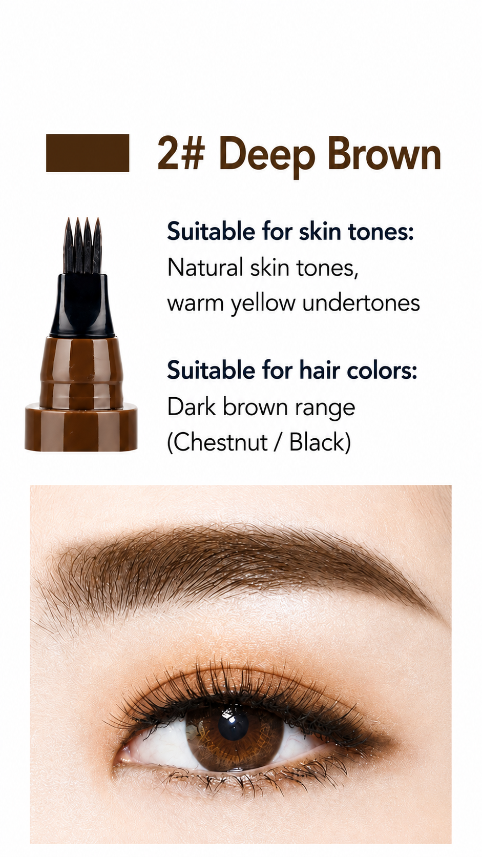 Dark brown